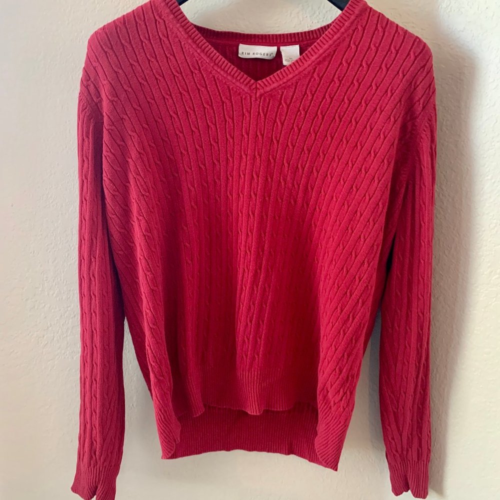 Vintage Cable Knit Sweater